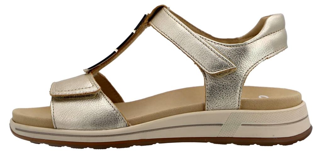 Ara Sandalen Damen 32303531383335 Gold 35 EU