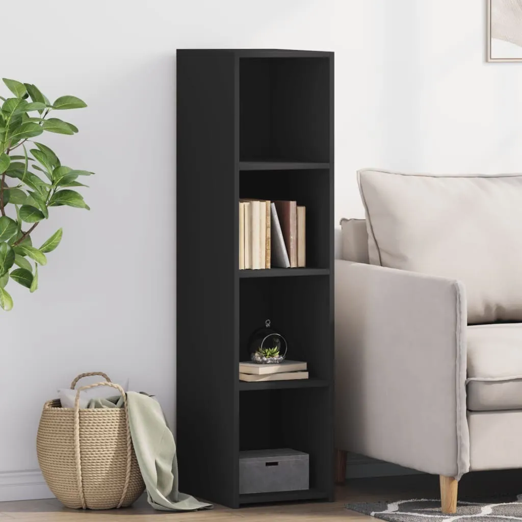 vidaXL Lavagna nera 30x41x124 cm Materiale a base di legno