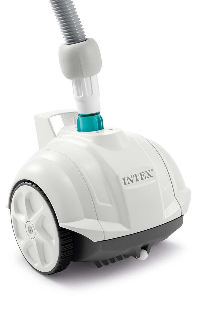 Intex ZX50, Roboter-Pool-Reiniger, Pool, Grau, Weiß, Boden, Produktbild 
