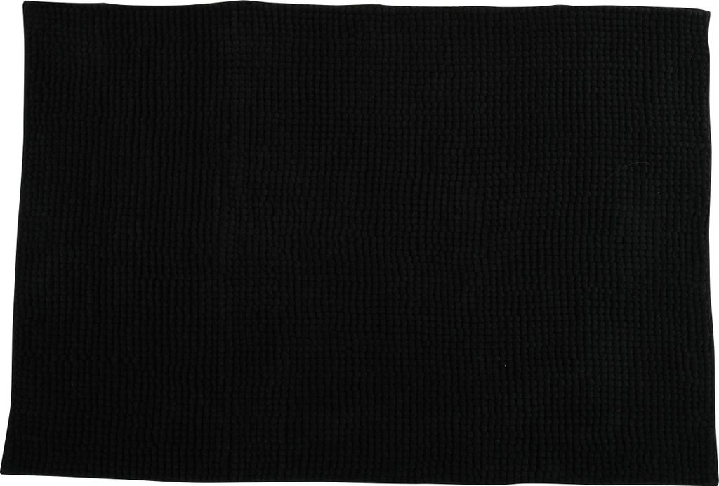 MSV 141626, Schwarz, Einfarbig, Rechteckig, Mikrofaser, 90 Produktbild 