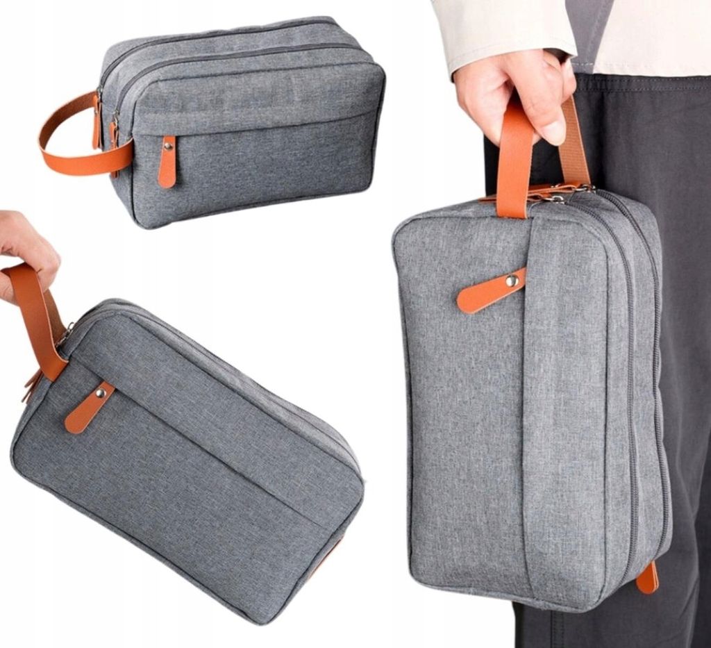 Herren-Kosmetiktasche - Reise-Organizer - Praktisch und Produktbild 