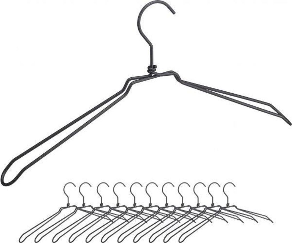 Kleiderbügel aus Metall - 12er-Set