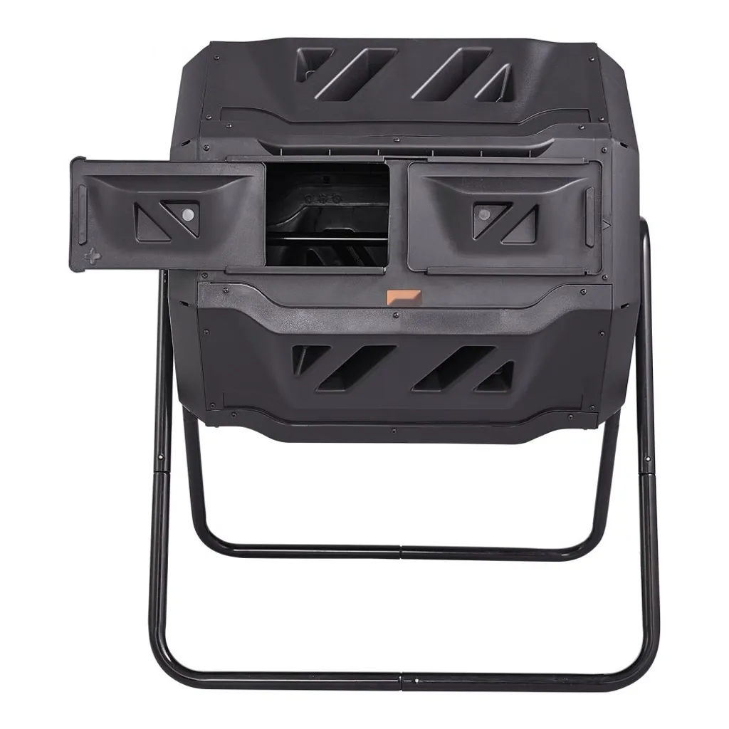 Composteur Rotatif Double Compartiment 162L - Structure Renforcée - 10