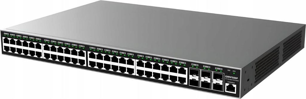 48P Grandstream GWN7806P Enterprise Layer 2+ Verwalteter Netzwerk-Switch