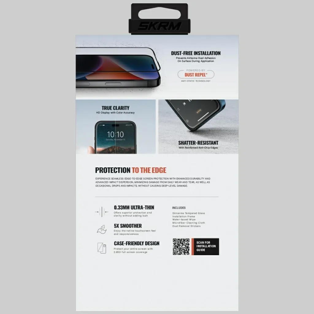 Vetro Temperato iPhone 17 Pro Skinarma | Miglior Prezzo e Qualità - 3