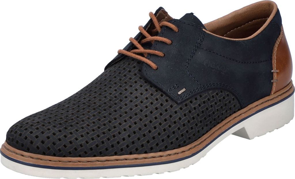 Rieker Elegante Schnürschuhe Herren 31373735373539 Blau 47 EU
