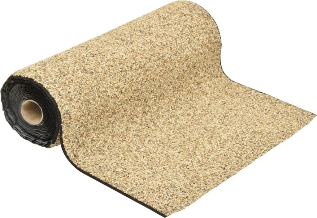 The Living Store Steinfolie Natur-Sand 500x60 cm