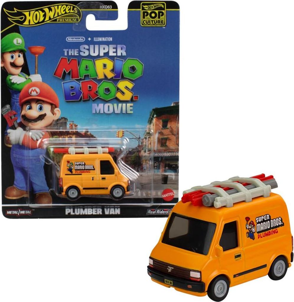 Plumber Van HXF03 | Hot Wheels | Pop Culture Fahrzeug | Super Mario