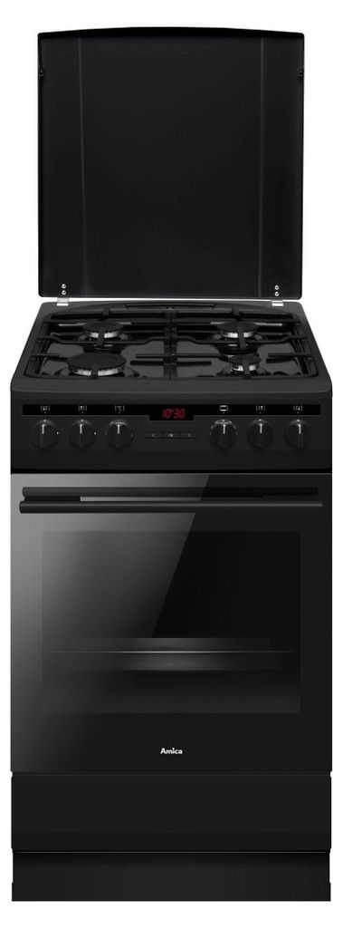 Amica - SHEG 904 000 SM - Standherd - Elektro/Gas - Schwarz Produktbild 