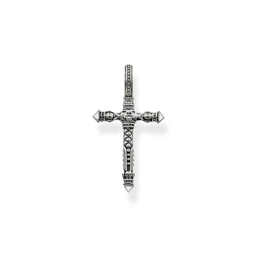 Pendentif croix argent poli 925 garanti sans nickel hypoallergénique