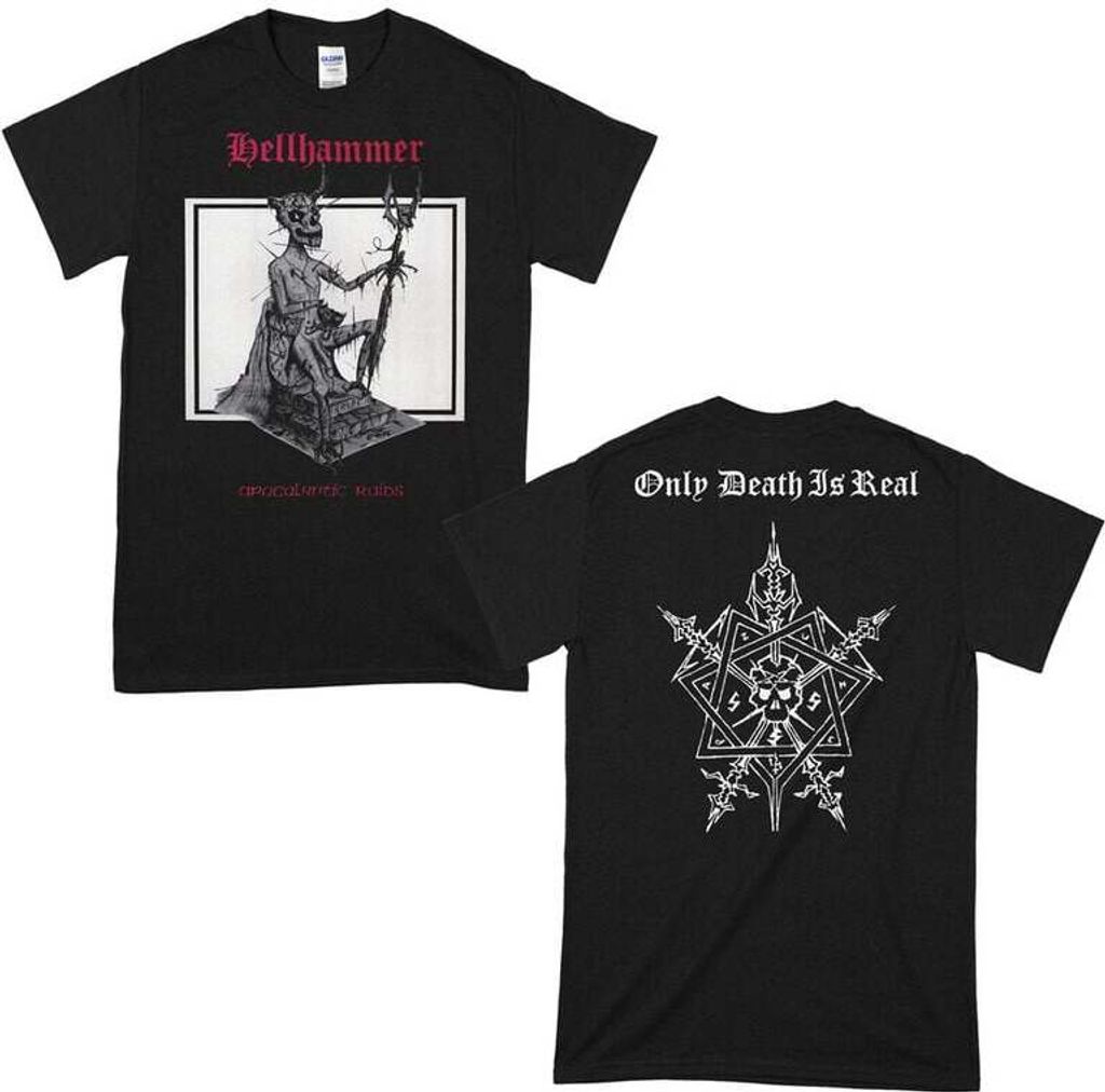 Hellhammer T-Shirt Herren Apocalyptic raids schwarz XXL