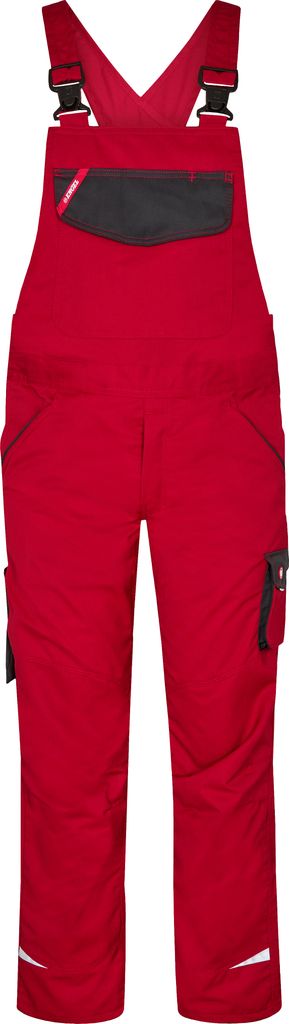 F. Engel Galaxy Light Latzhose, Tomato Red/Anthrazit Grau, Gr. 54
