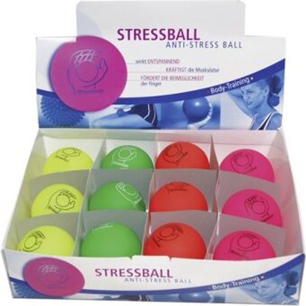 Anti-Stressball im Display (VPE: 12 Stück)>>>> Produktbild 