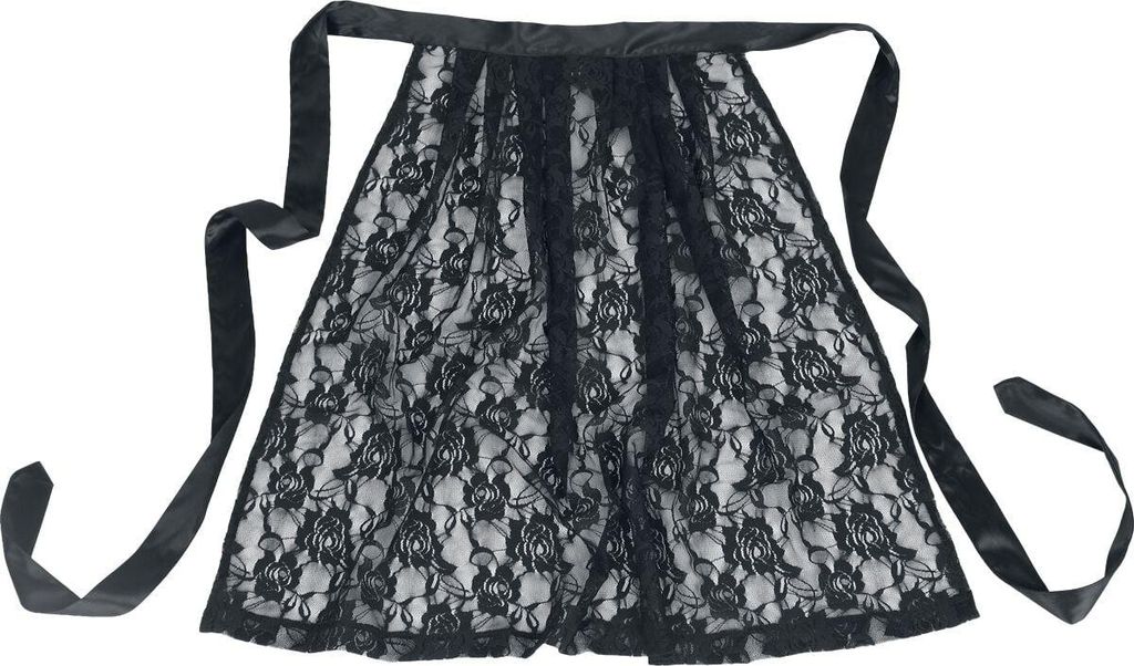 EMP Special Collection Damen Lace apron schwarz XL