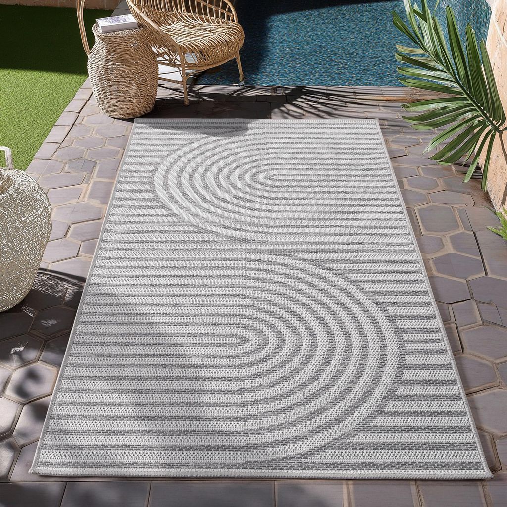 Homebyhome Tappeto da Esterno Impermeabile e Resistente ai Immagine del prodotto 