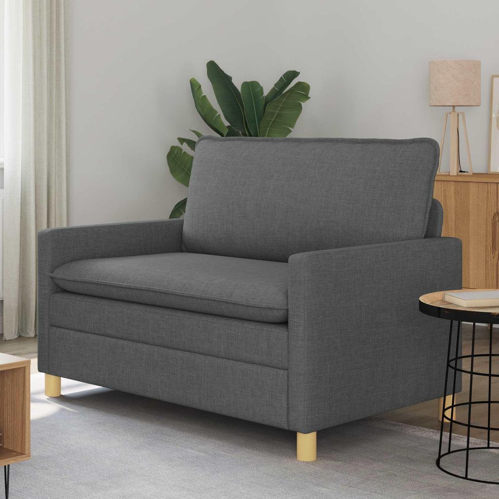 Möbel Sofa Dunkelgrau StoffKlassische Sofas - Klassische Sofas c7015