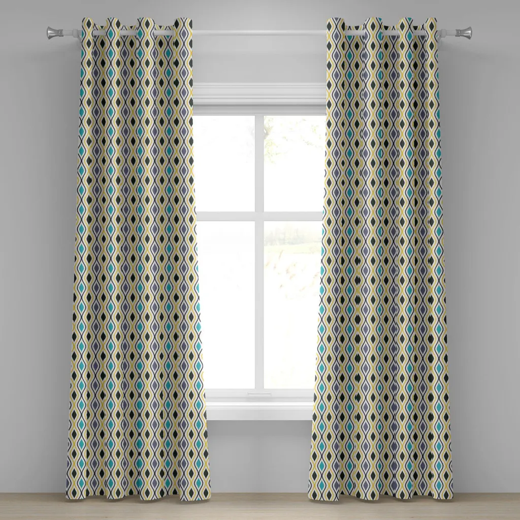 Tenda Artistica ABAKUHAUS - Onde e Gocce Ovali Viola 280x225