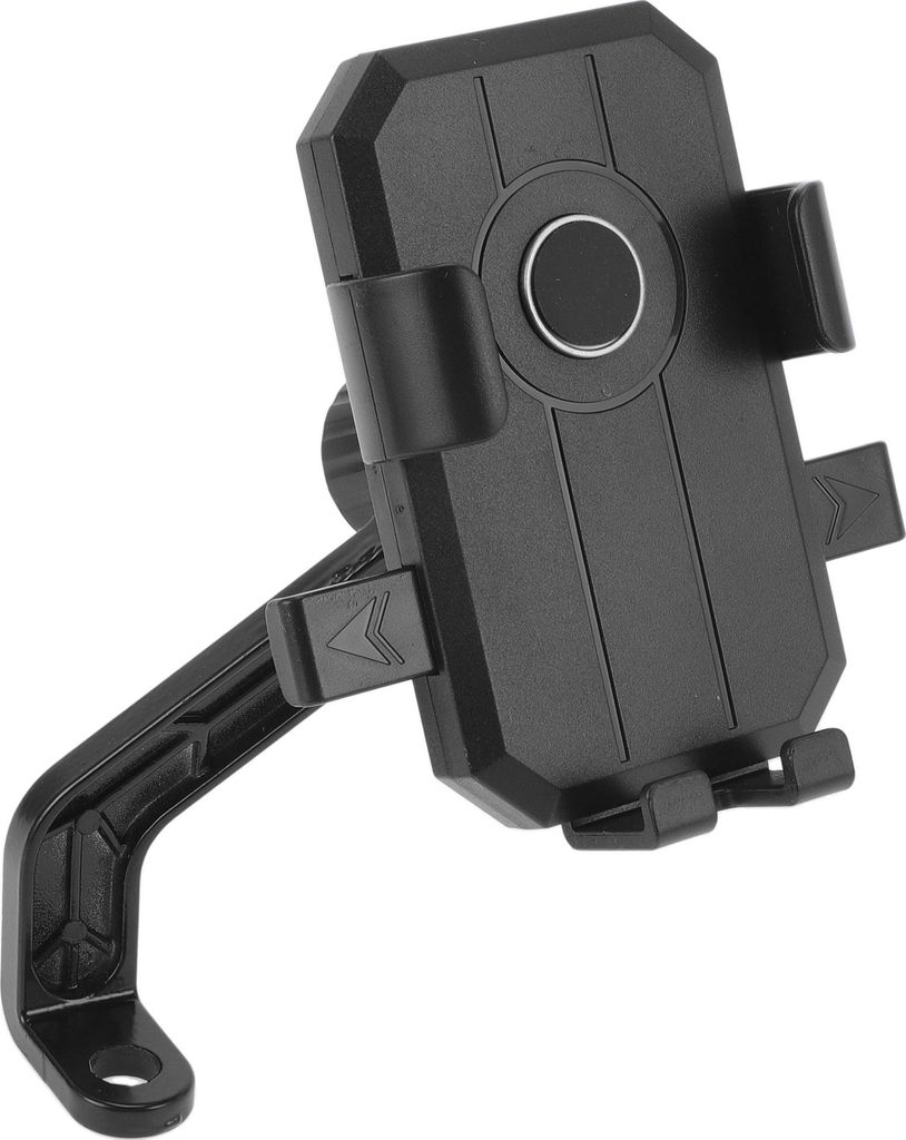 Fahrrad Handyhalterung Handyhalterung Motorroller Spiegel Handyhalter Für 3.5-7.1 Zoll Smartphone Silberton