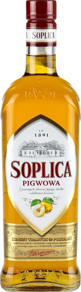 Soplica Pigwowa 0,5L - Quittenlikör | Likör Produktbild 