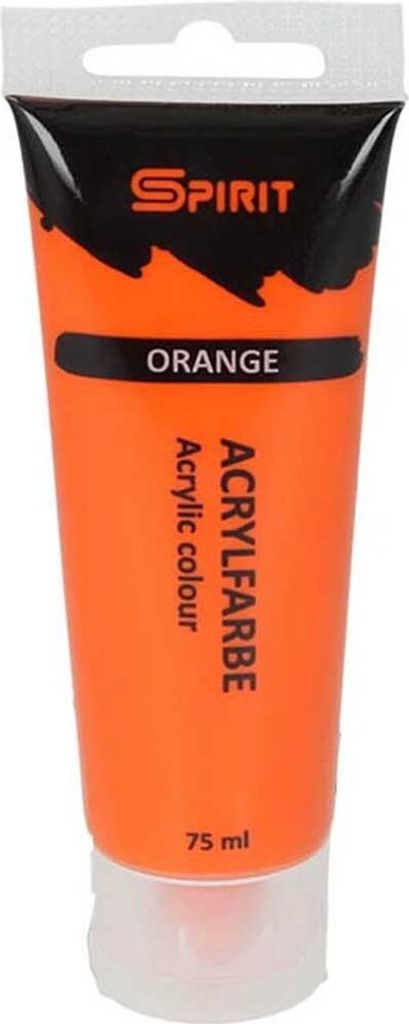 Spirit Acrylfarbe 75 ml, Farbe:Orange