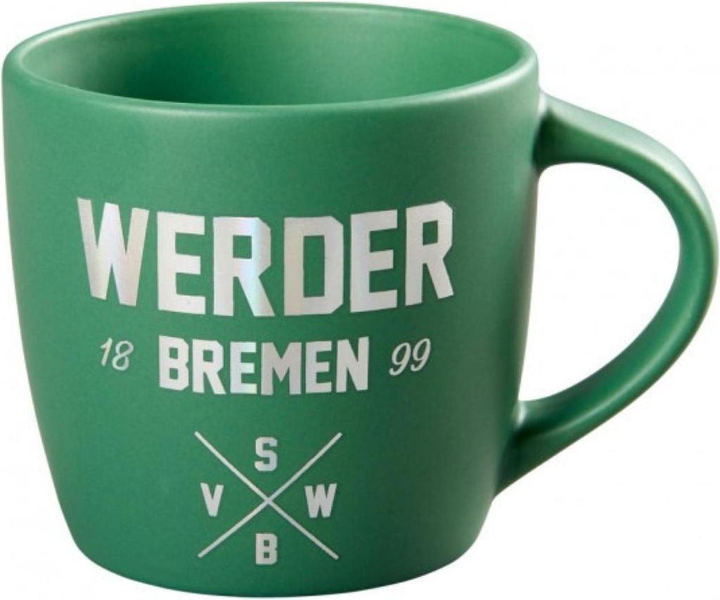 Werder Bremen SVW Tasse Metallic grün 0 Produktbild 