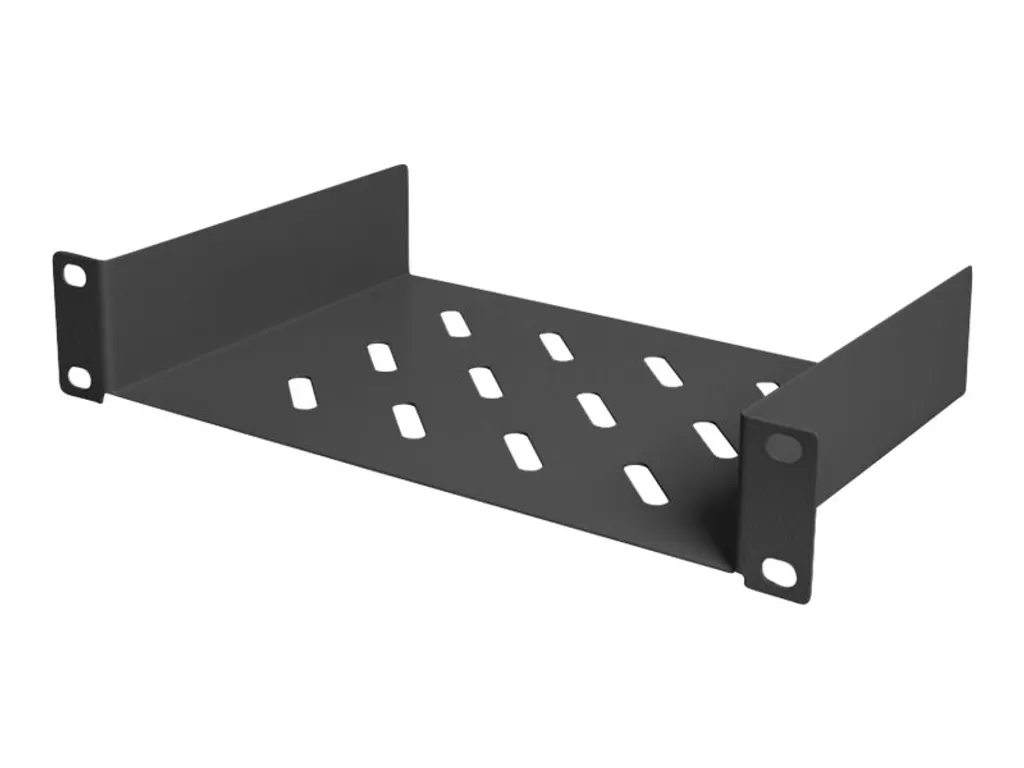 DIGITUS Ripiano Rack 10" 1U - Supporto per Switch e Modem 150mm