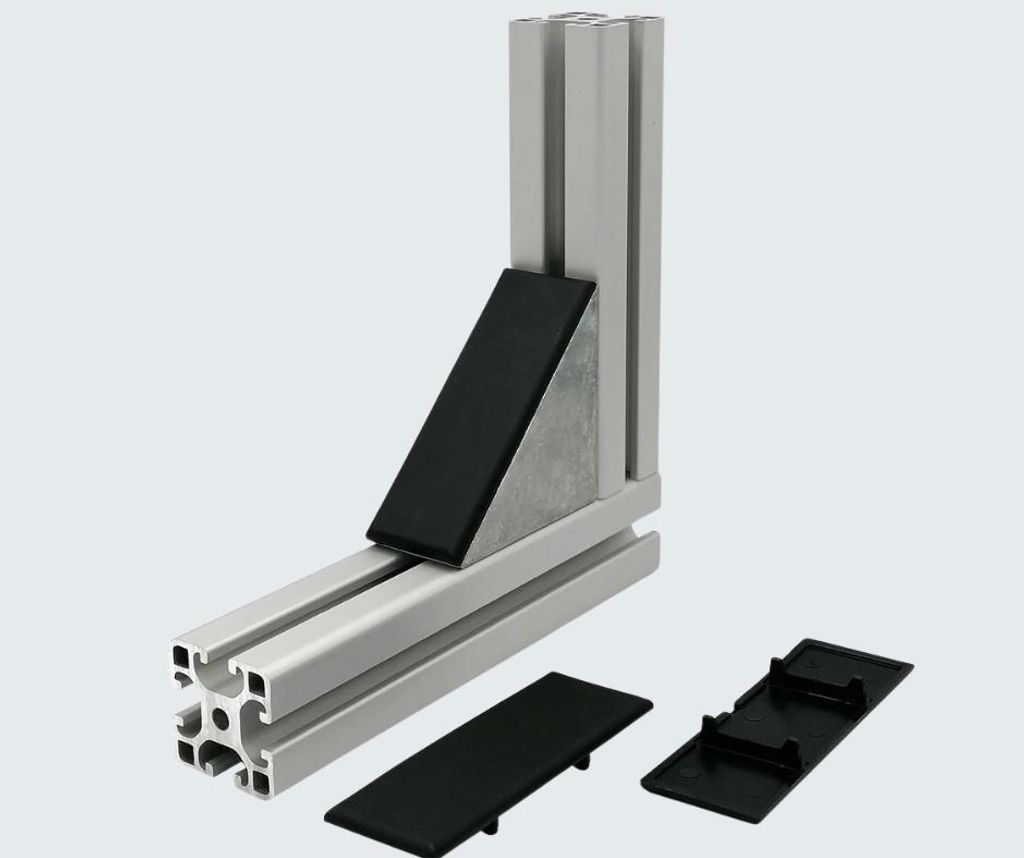Abdeckkappe für 40x80 Winkel Nut 8 Aluprofil- 1 Stück