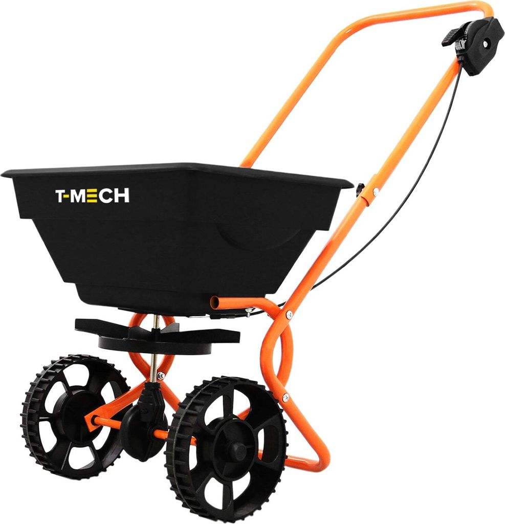 Streuwagen 25L Saatgutstreuer Sand Salzstreuwagen Düngerstreuer Salz Rasendünger