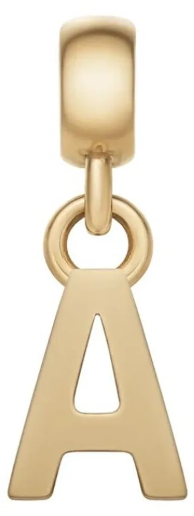 Pendentif Lettre A en Plaqué Or - Charms DW00400484 pour Collier