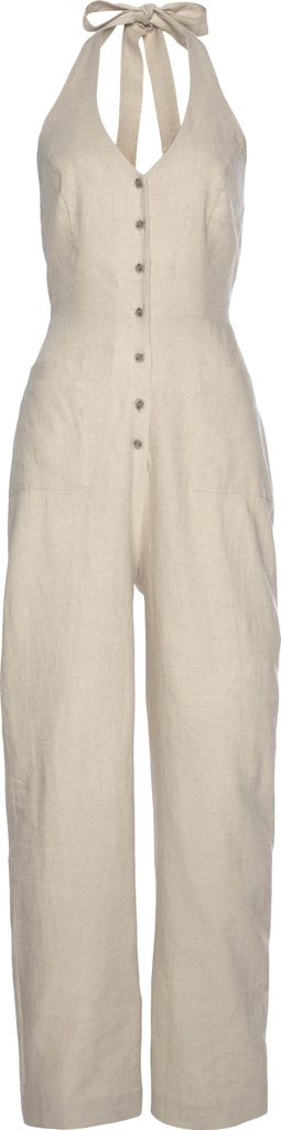 LASCANA Neckholder-Overall sand Größe 38