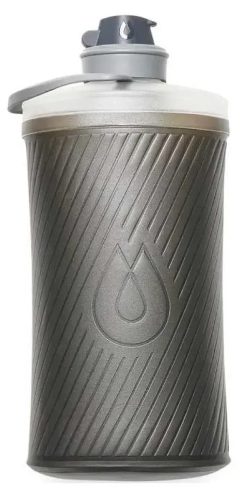 Gourde Souple HydraPak Flux 1.5L avec Bouchon à Haut Débit et Poids Mini