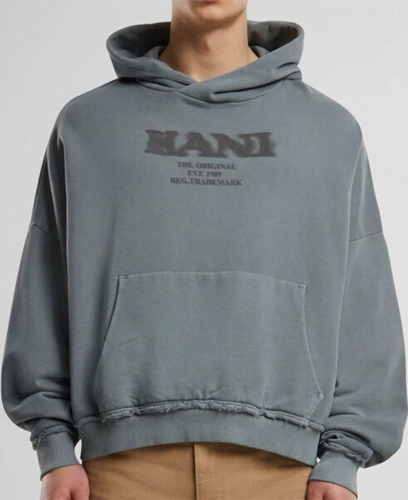Sweatshirt Herren Karl Kani RETRO SPRAYED Hoodie Anthracite, Größe: XL
