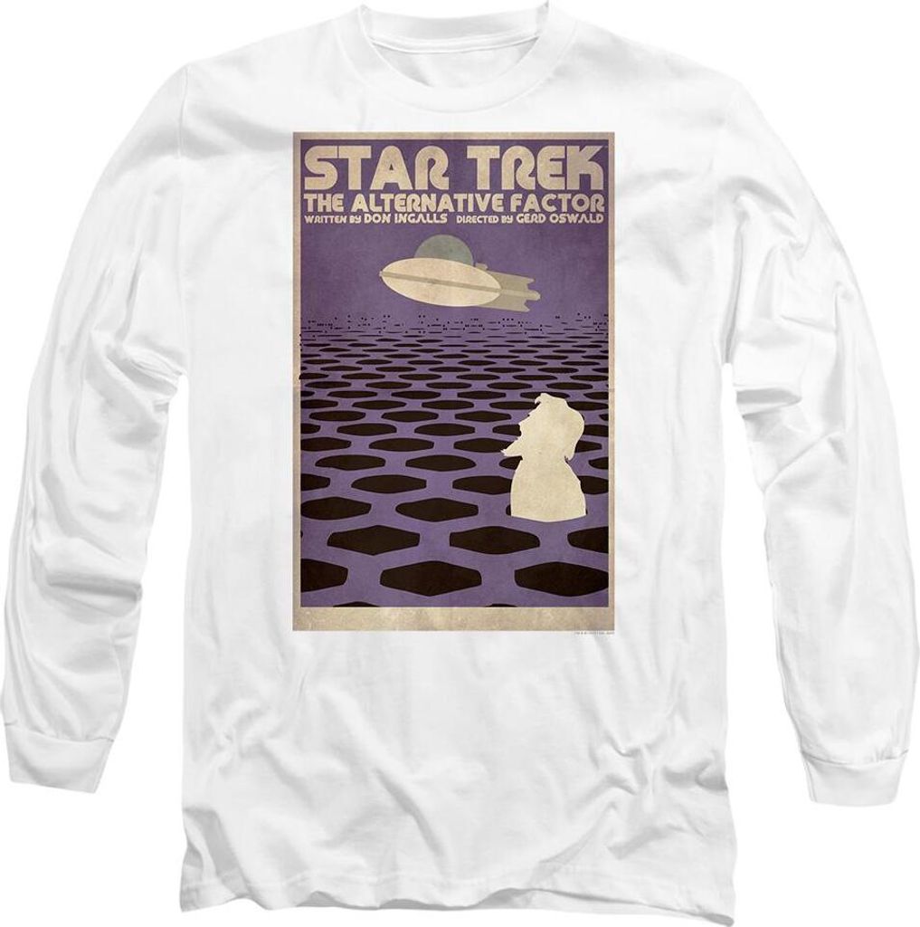 Star Trek - "The Original Series Episode 27" T-Shirt für Herren/Damen Uni TV9680 (XL) (Weiß)