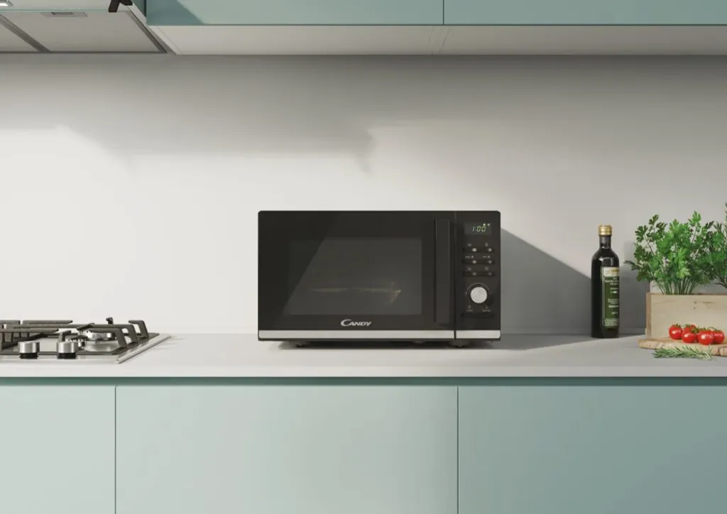 Micro-ondes 23L Candy Moderna Noir : Cuisson Rapide et Design Épuré - 2
