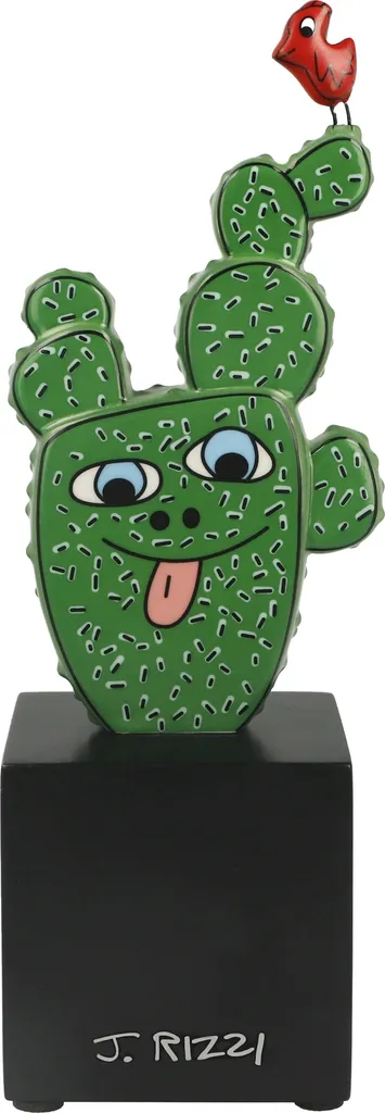 Objet de Décoration Design James Rizzi Cactus in Texas Porcelaine Goebel