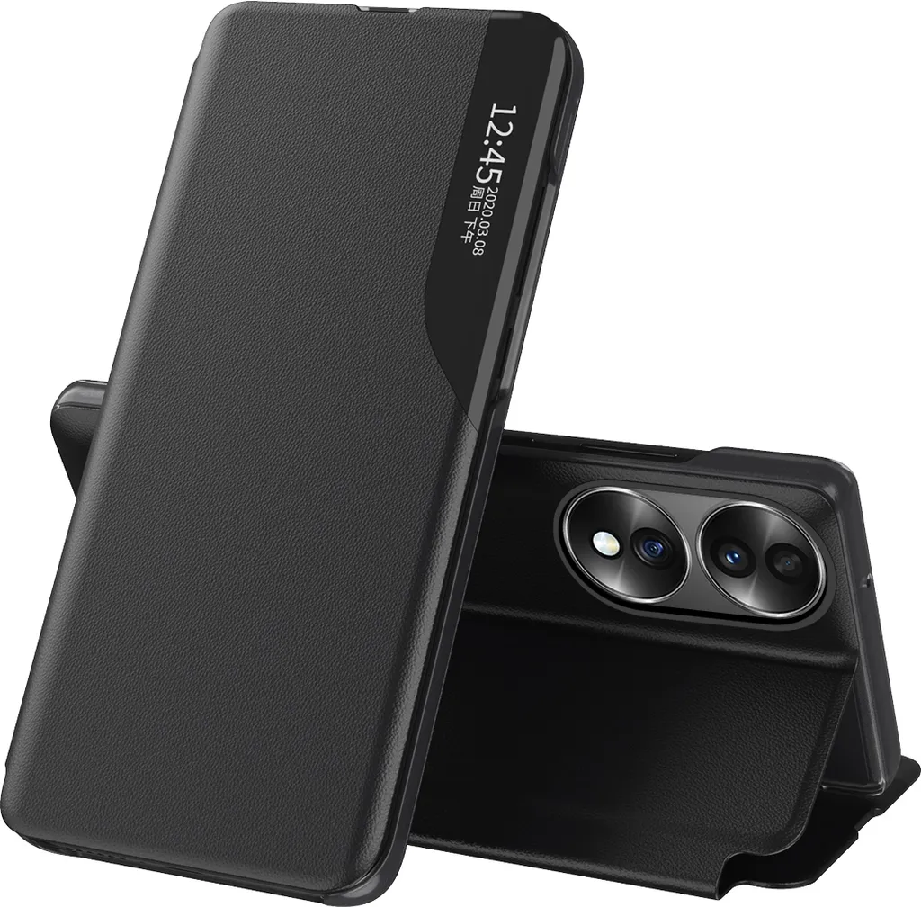 Custodia A Portafoglio Per Honor X7B, In Pelle PU Con Chiusura Magnetica, Slot Per Carte E Supporto Video, Antiurto, Colore Blu, Per Ragazze E Donne