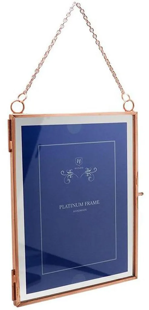 Cadre Photo Multiple 15x20 Henzo Vintage Métal Rose Gold Décoratif
