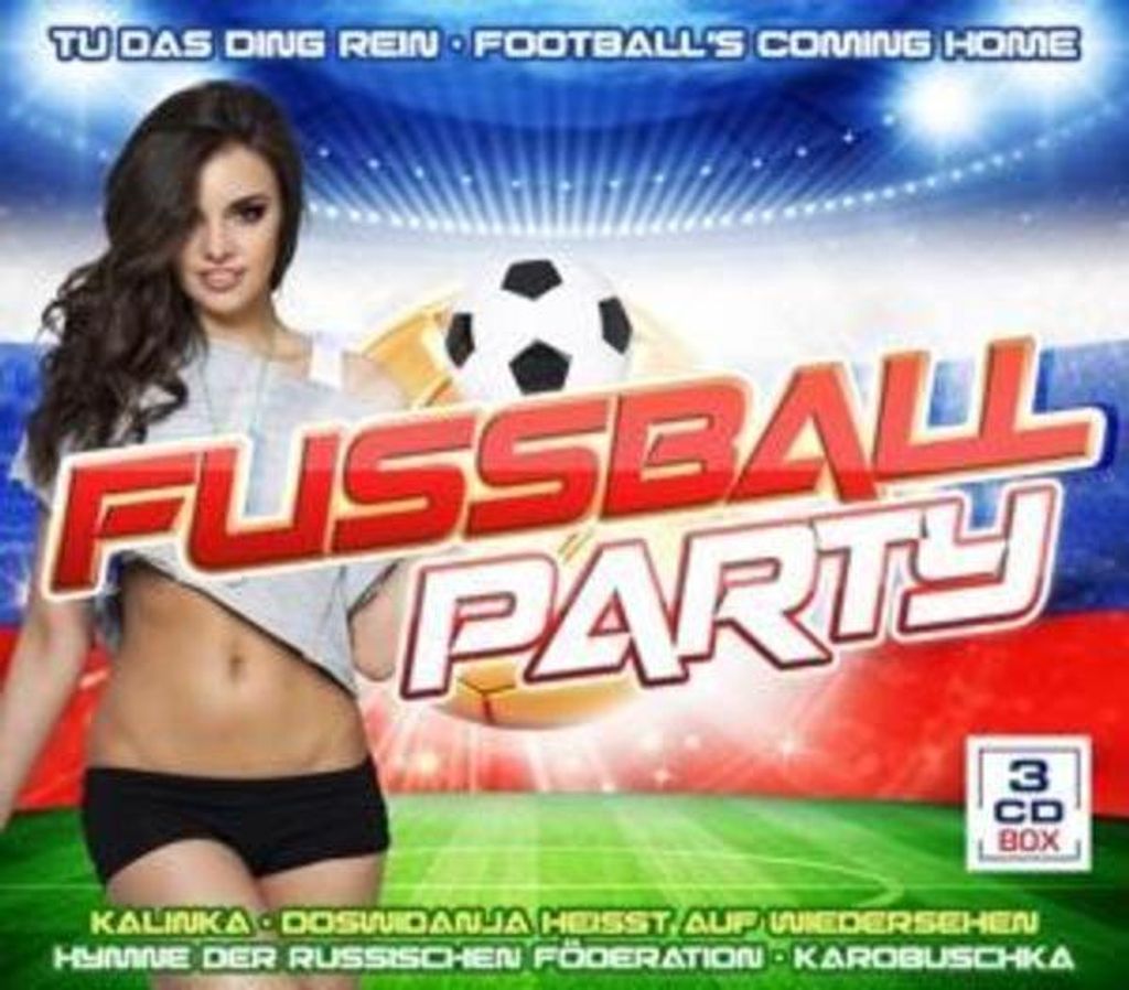 Fußball Party 3er-CD