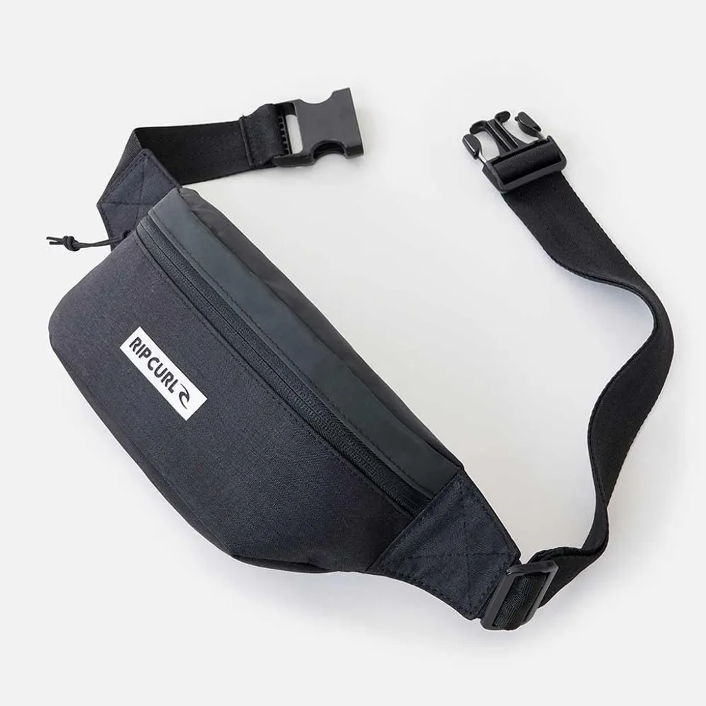 Sac Banane Noir Rip Curl Small Icons - Modèle Compact Ajustable et Chic - 4
