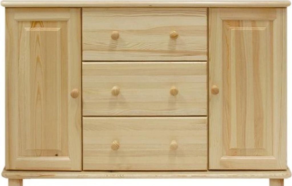 Kommode Massivholz 045 - Abmessung 78 x 118 x 42 cm (H x B x T)