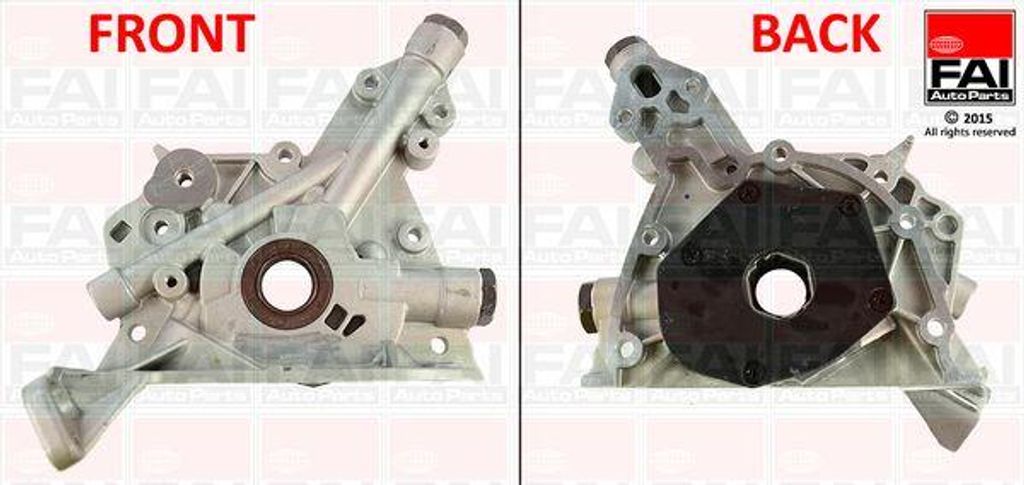FAI AutoParts OP242 Ölpumpe OE 646072 kompatibel mit Astra G, Astra H, Corsa C, Meriva, Signum, Tigra, Vectra, Zafira, 3er E46, A6 4F, Shuma