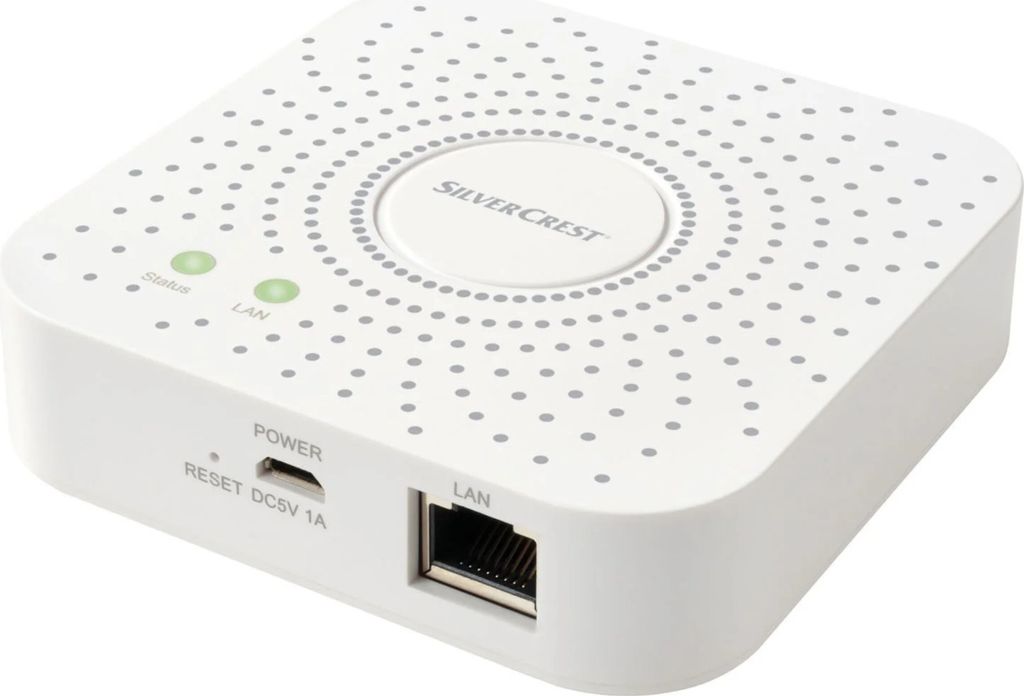 Silvercrest Smarthome Gateway Zigbee Home Good SGWZ 1 A1 Produktbild 