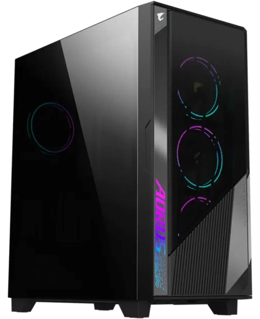 GIGABYTE GB-AC500G Boîtier PC pour Station de Travail et Gaming en Noir