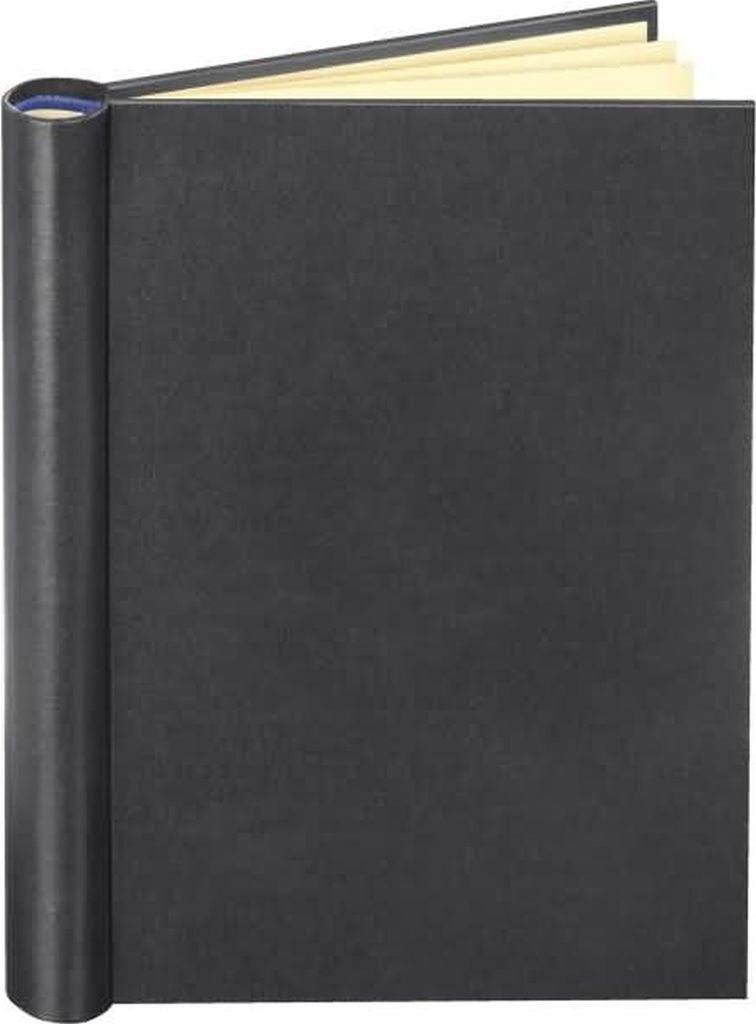 Klemmbinder A5 Karton schwarz Packung mit 10 Stück