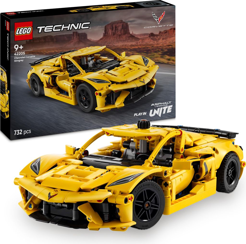 LEGO Technic Chevrolet Corvette Stingray - Bauspielzeug zum Produktbild 