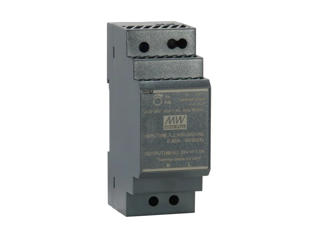 LevelOne POW-2411 - Alimentatore (montaggio su guida DIN) - CA 85-264 / CC 120-370 V - 30 Watt