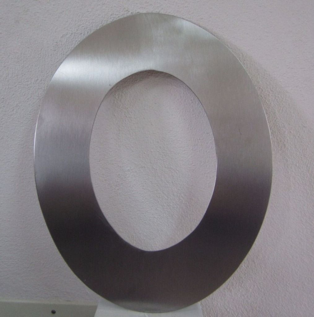 45° elliptische Abschlussrosette aus Edelstahl für Kamin - Durchmesser 130 mm