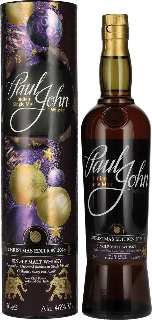 Paul John CHRISTMAS EDITION Indian Single Malt Whisky 2023 Produktbild 