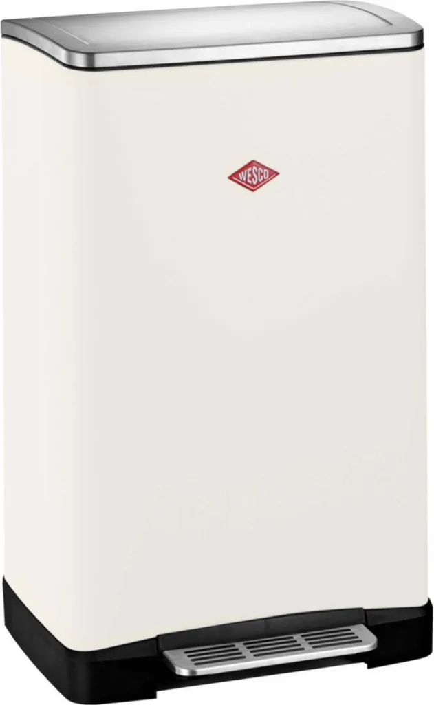 Poubelle Double 36L Soft Close Wesco Big Double Boy Sable Mat Premium