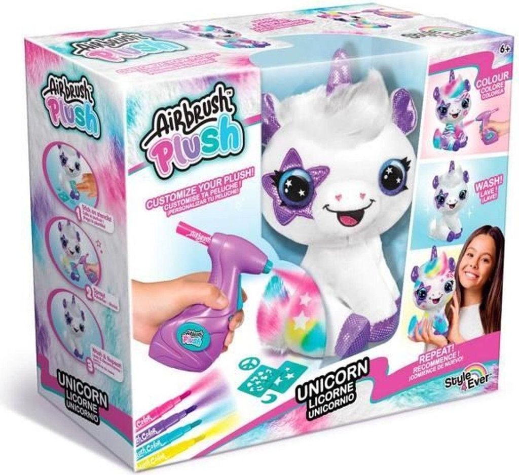 Canal Toys Einhorn Airbrush OFG228 Super weiches Spielzeug Produktbild 
